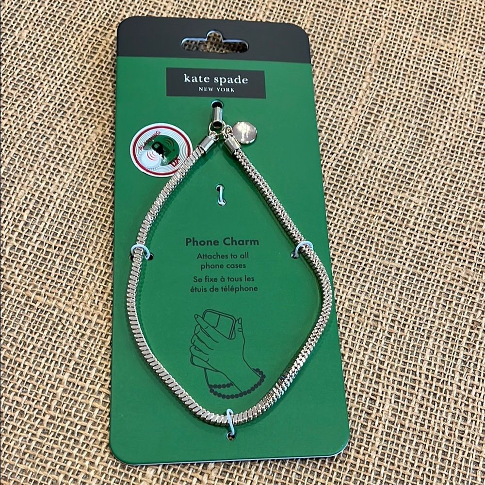 Kate Spade Gold Phone Charm